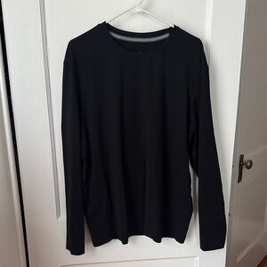 Lulu Lemon Men's Black Long Sleeve